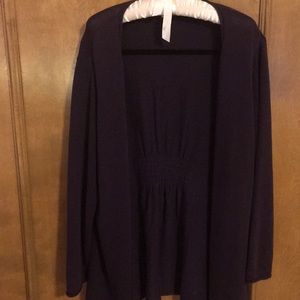 J Jill plum colored sweater